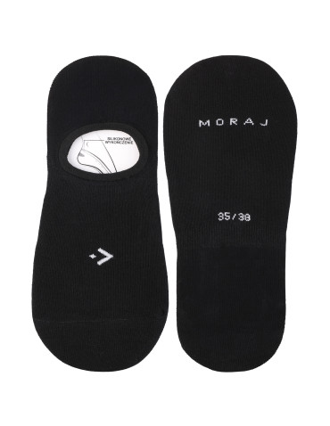 Niskie stopki - Damskie skarpetki niskie stopki klasyczne 3-pak WIELOKOLOROWY - produkt 3