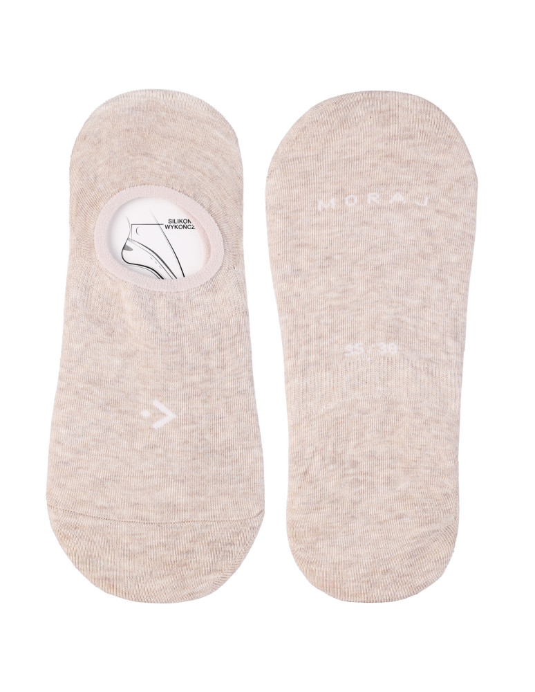 Niskie stopki - Damskie skarpetki niskie stopki klasyczne 3-pak WIELOKOLOROWY  - produkt moraj.pl 4