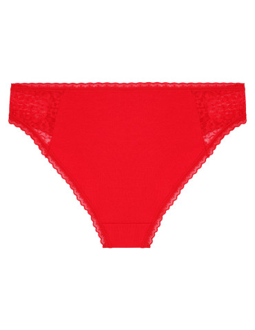 Damskie majtki figi bikini bawełniane z koronką 3-pak - produkt 2