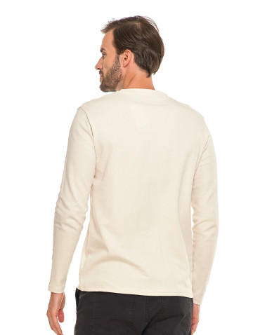 Męska koszulka long z naszywką - produkt 2