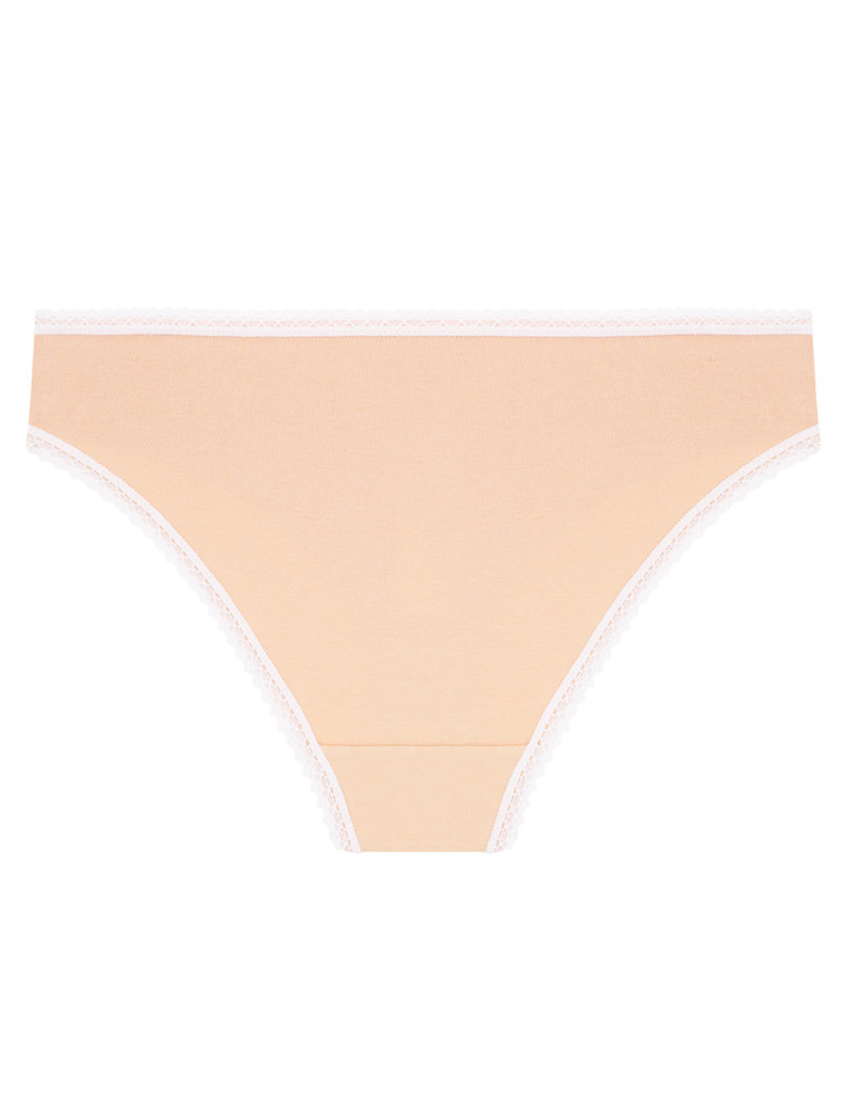 Majtki figi - Damskie majtki mini bikini z koronkowym wykończeniem 4-pak WIELOKOLOROWY  - produkt moraj.pl 5