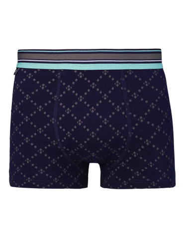 Męskie majtki bokserki bawełniane geometryczny wzór 3-pak  - produkt 2