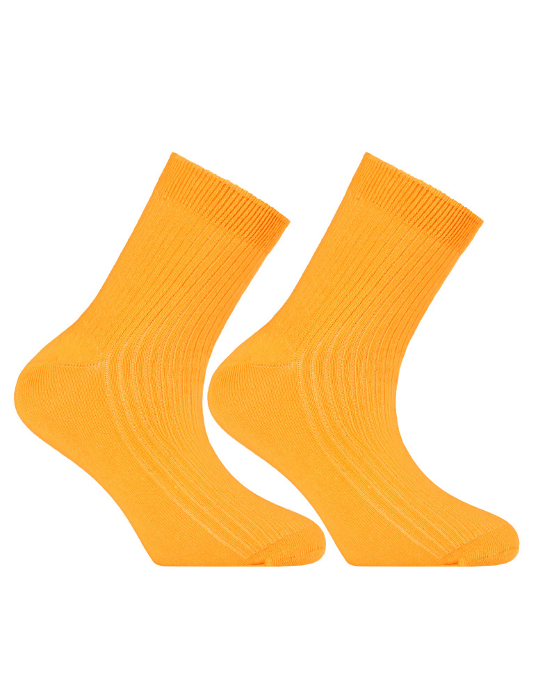 Za kostkę - Skarpetki dziewczęce za kostkę bawełniane kolorowe 3-pak WIELOKOLOROWY - produkt moraj.pl 2