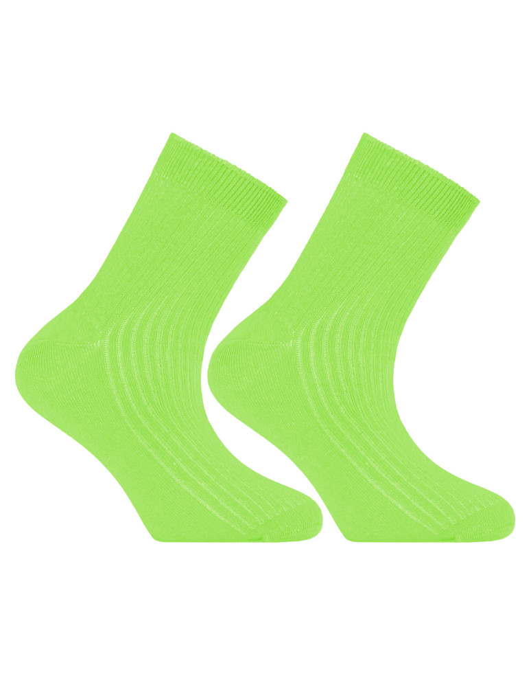 Za kostkę - Skarpetki dziewczęce za kostkę bawełniane kolorowe 3-pak WIELOKOLOROWY - produkt moraj.pl 4