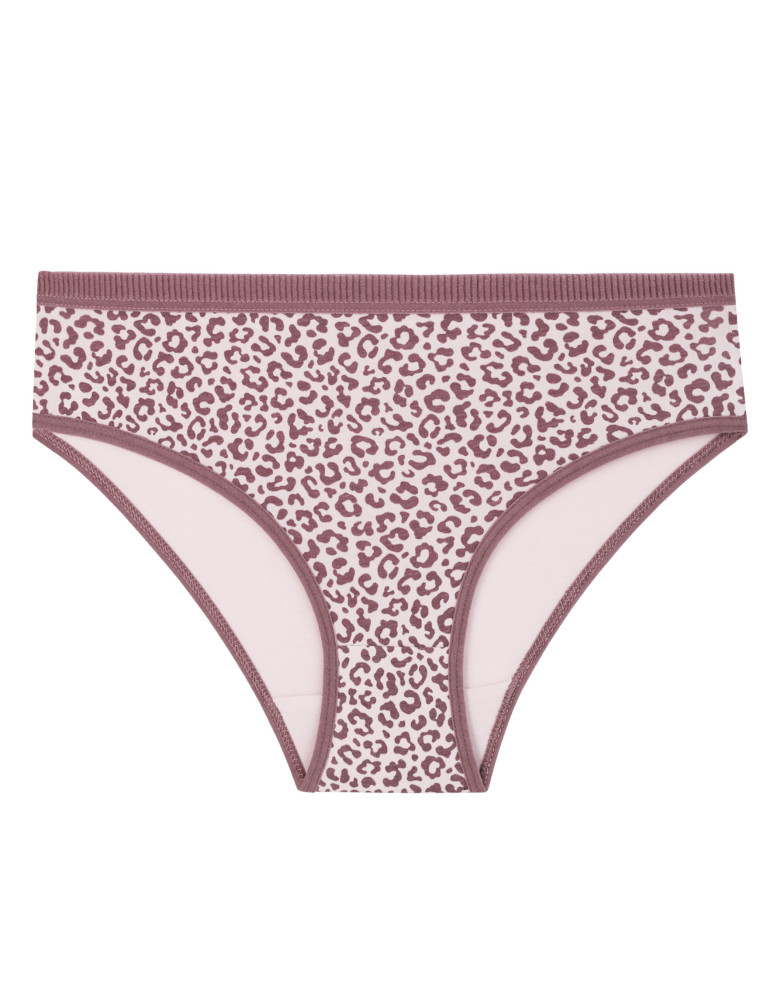 Majtki figi - Damskie majtki figi mini bikini w panterkę 6-pak WIELOKOLOROWY  - produkt moraj.pl 3