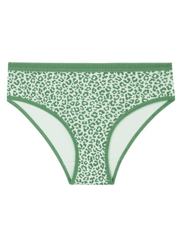 Majtki figi - Damskie majtki figi mini bikini w panterkę 6-pak WIELOKOLOROWY - produkt 4