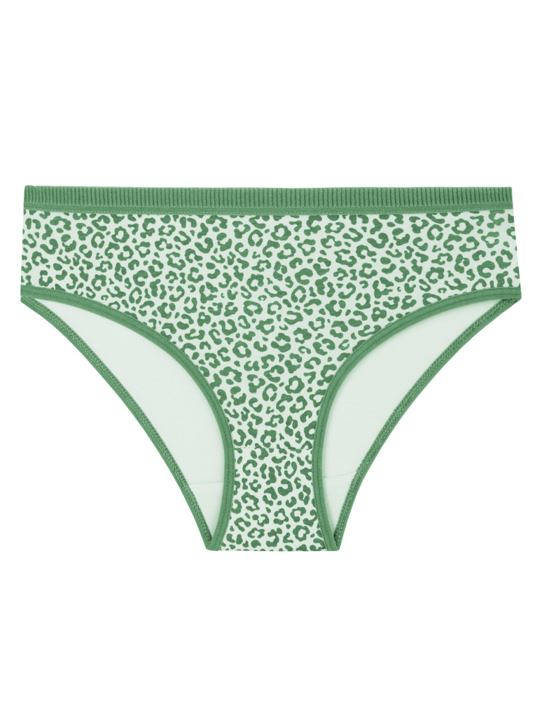 Majtki figi - Damskie majtki figi mini bikini w panterkę 6-pak WIELOKOLOROWY  - produkt moraj.pl 4