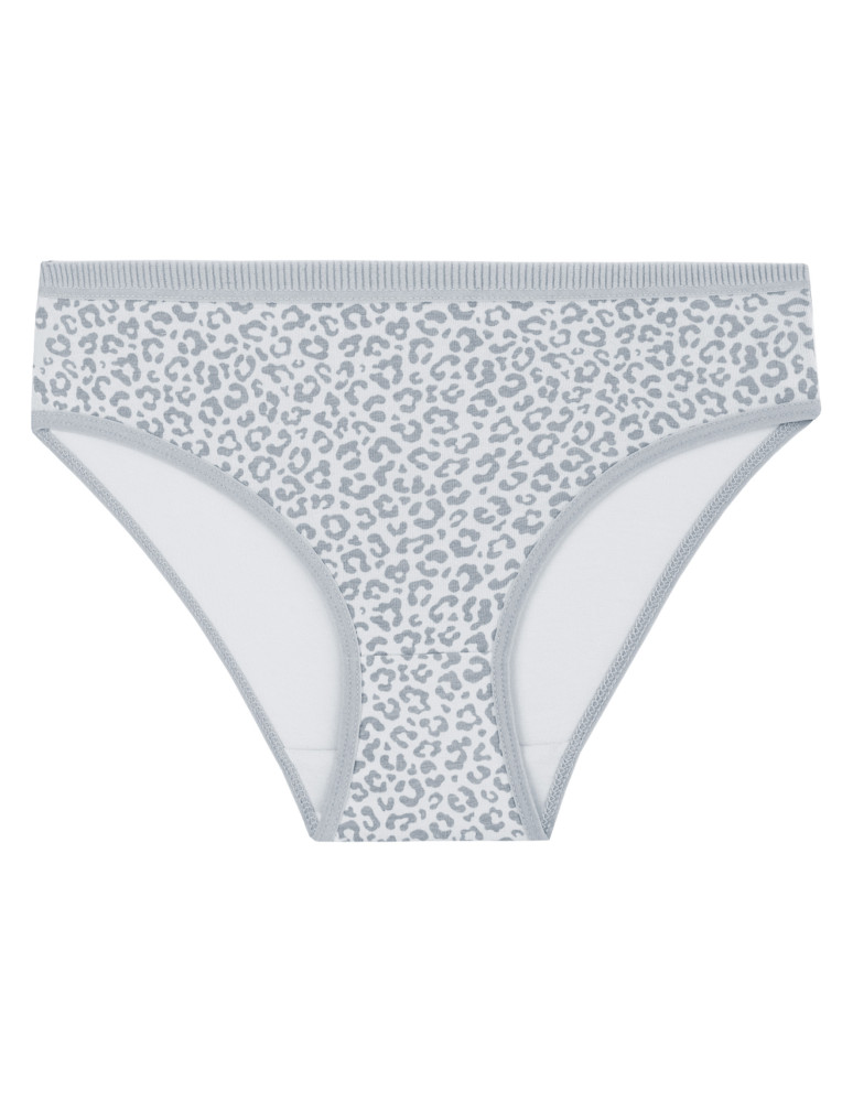 Majtki figi - Damskie majtki figi mini bikini w panterkę 6-pak WIELOKOLOROWY  - produkt moraj.pl 6