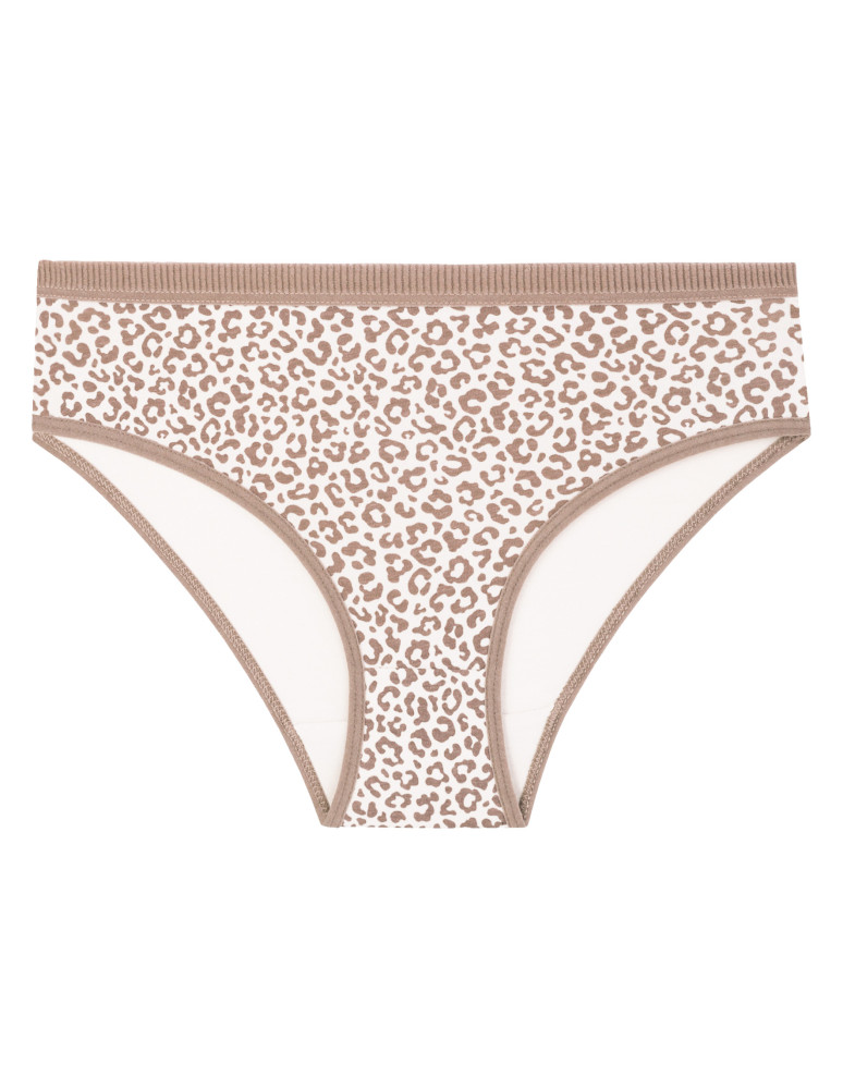 Majtki figi - Damskie majtki figi mini bikini w panterkę 6-pak WIELOKOLOROWY  - produkt moraj.pl 7