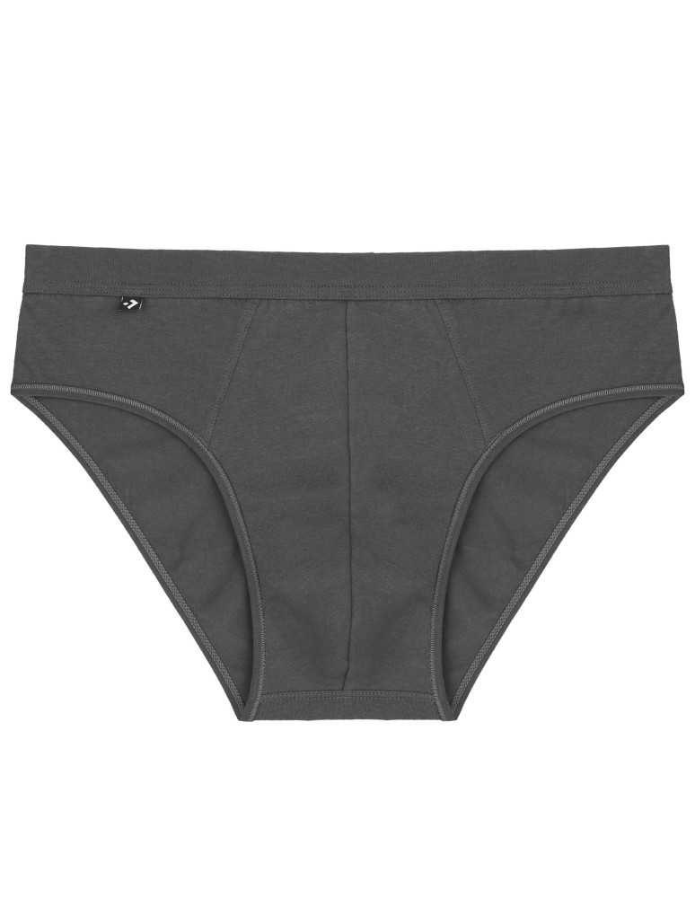 Slipy - Męskie slipy klasyczne bawełniane majtki SZARY - produkt moraj.pl 1