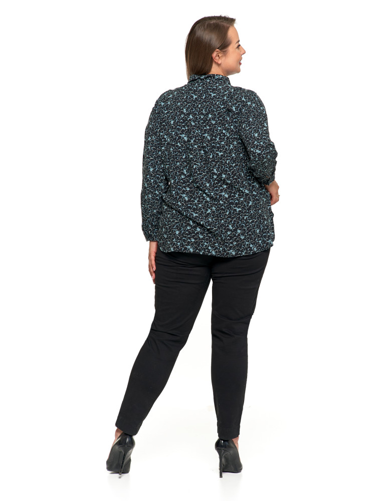 Bluzki i koszule - Elegancka koszula damska z wiskozy WZÓR 1 - produkt moraj.pl 14