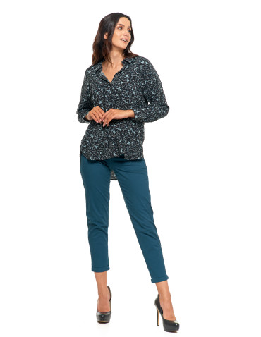 Bluzki i koszule - Elegancka koszula damska z wiskozy WZÓR 1 - produkt 6