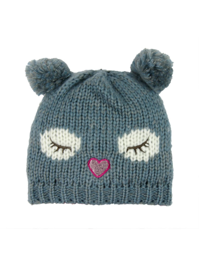 Czapki - Czapka dziecięca z uszkami NIEBIESKI - produkt moraj.pl 1