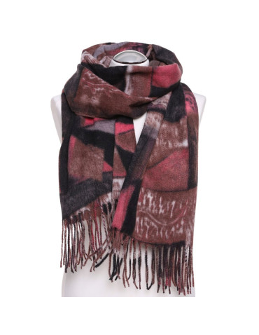 Miękki szal damski na jesień i zimę stylowy