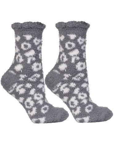 Ciepłe skarpetki damskie długie w cętki 3-pak - produkt 2