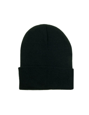 Czapki - Czapka męska zimowa klasyczna beanie CZARNY - produkt 3