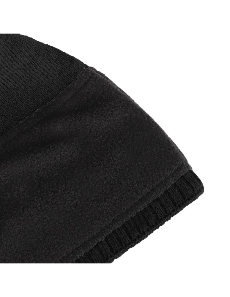 Czapki - Czapka męska ocieplana polarem CZARNY - produkt moraj.pl 2