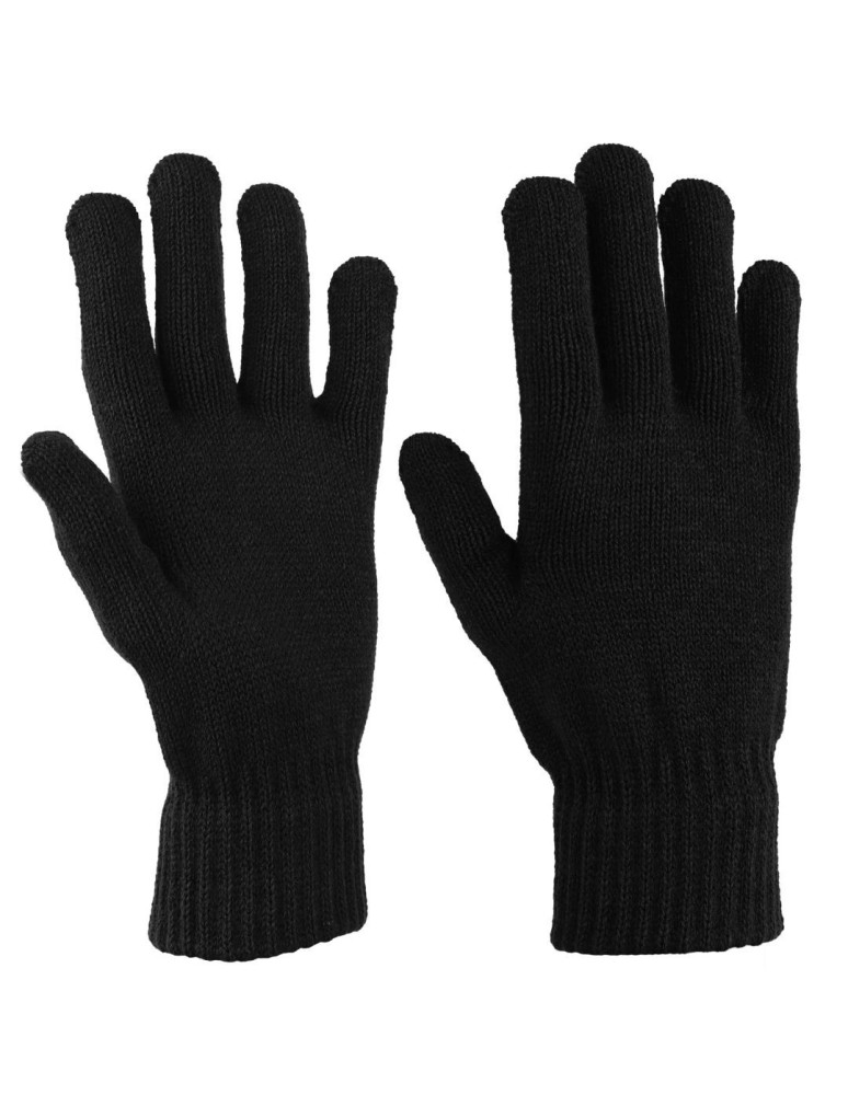 Rękawiczki - Czarne męskie rękawiczki przejściowe CZARNY - produkt moraj.pl 1