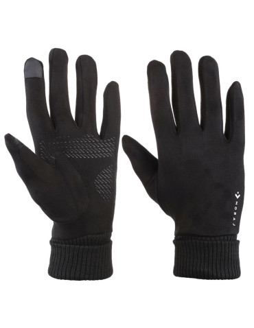 Rękawiczki damskie zamszowe dotykowe z ABS