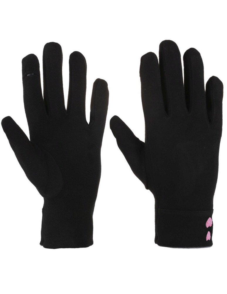 Rękawiczki damskie - Cienkie rękawiczki damskie z phone touch BEŻOWY - produkt moraj.pl 1