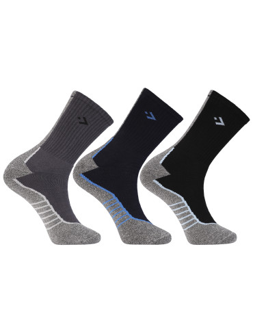Ciepłe skarpety męskie z bawełny frotte 3-pak