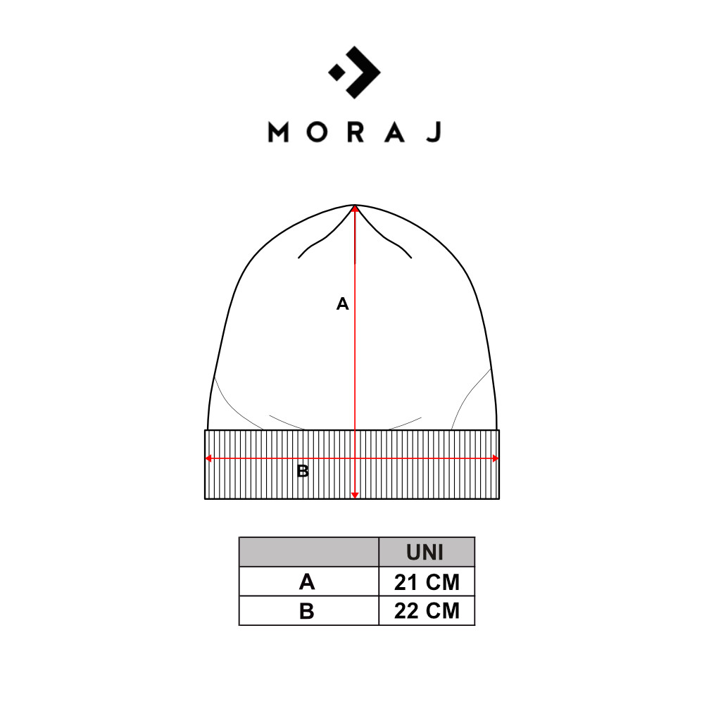 Męska czapka zimowa beanie z haftem Męska czapka zimowa beanie z haftem