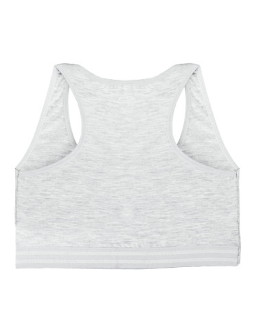 Podkoszulki i topy - Biustonosz miękki top dla dziewczynki bawełniany 3-pak WIELOKOLOROWY - produkt 4