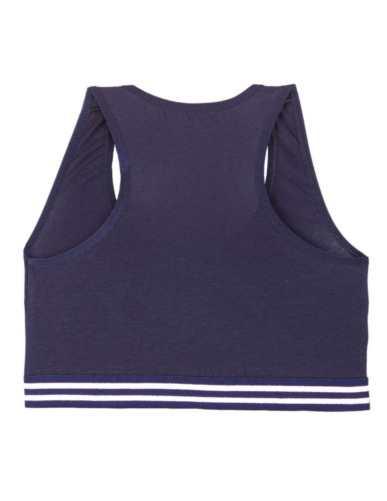 Podkoszulki i topy - Biustonosz miękki top dla dziewczynki bawełniany 3-pak WIELOKOLOROWY - produkt moraj.pl 8