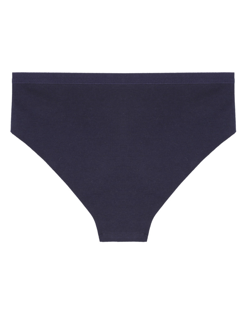 Majtki figi - Majtki klasyczne figi damskie laserowo wykończone 3-pak WIELOKOLOROWY  - produkt moraj.pl 3