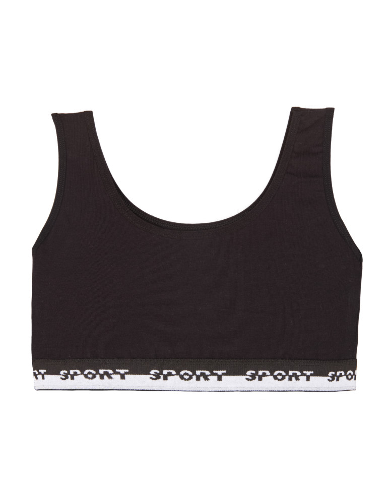 Podkoszulki i topy - Biustonosz top miękki dla dziewczynki bawełniany 2-pak WIELOKOLOROWY  - produkt moraj.pl 2