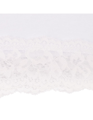 Podkoszulki i topy - Biustonosz miękki top dla dziewczynki biały i czarny 2-pak WIELOKOLOROWY - produkt 6