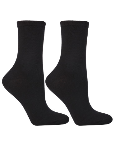 Skarpety damskie długie klasyczne bawełniane 3-pak