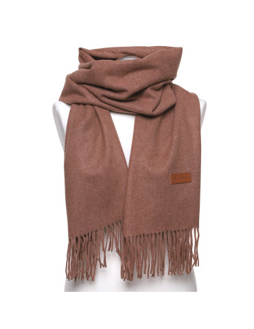 Szal damski jednokolorowy na sezon jesienno-zimowy