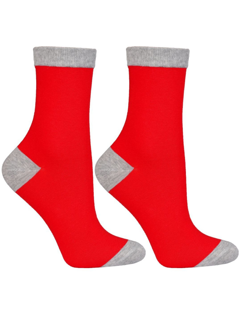 Skarpety - Skarpetki damskie w świąteczne pierniczki 2-pak na prezent WIELOKOLOROWY  - produkt moraj.pl 4