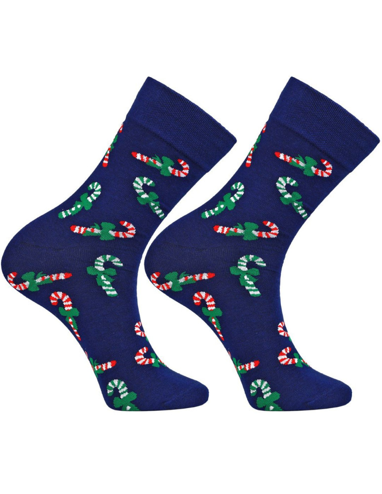 Skarpety - Skarpety męskie długie bawełniane w świąteczne wzory 3-pak WIELOKOLOROWY  - produkt moraj.pl 4