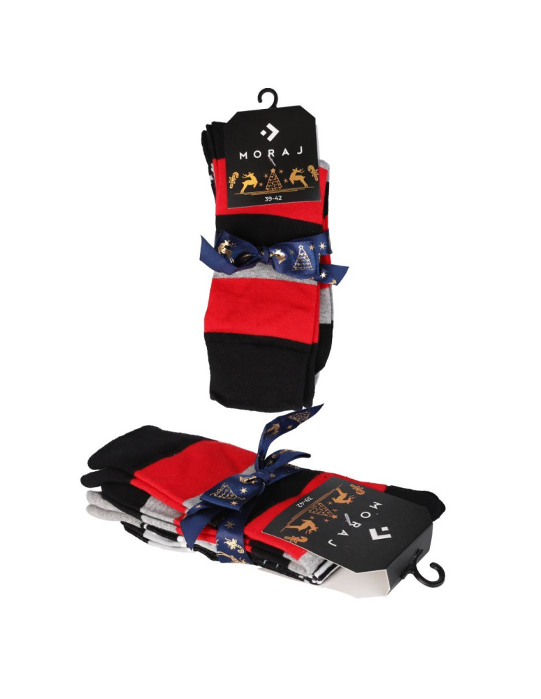 Skarpety - Skarpetki męskie w świąteczny wzór norweski 2-pak WIELOKOLOROWY  - produkt moraj.pl 2