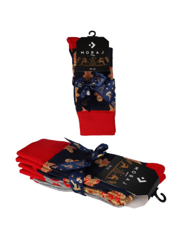 Skarpetki męskie wzór świąteczny w ciasteczko 2-pak  - produkt 2