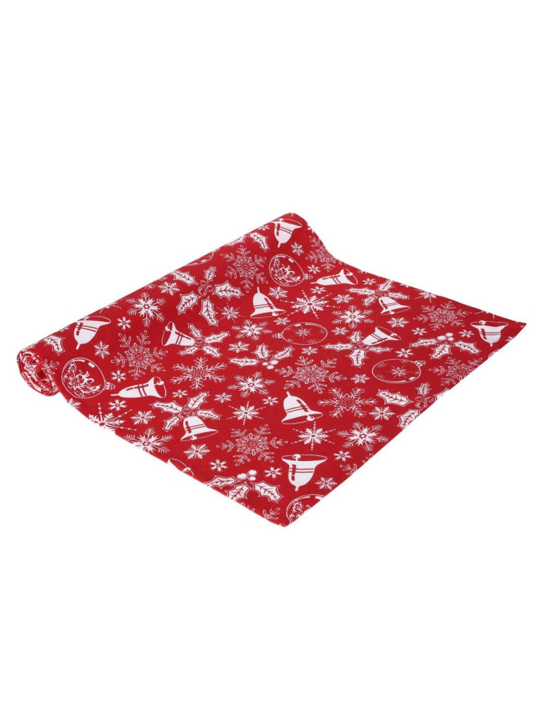 DOM - Świąteczny bieżnik dekoracyjny czerwony CZERWONY - produkt moraj.pl 1