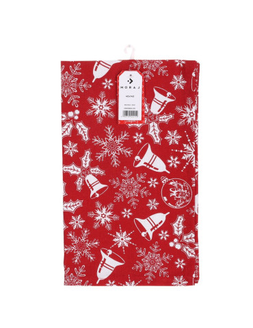 DOM - Świąteczny bieżnik dekoracyjny czerwony CZERWONY - produkt 2