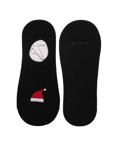 Niskie stopki - Skarpetki stopki damskie niskie świąteczne 3-pak WIELOKOLOROWY - produkt 4