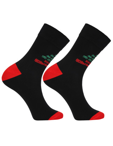 Skarpetki długie - Skarpetki długie męskie świąteczne bawełniane 3-pak WIELOKOLOROWY - produkt 7