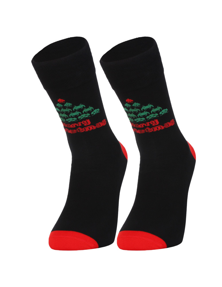 Skarpetki długie - Skarpetki długie męskie świąteczne bawełniane 3-pak WIELOKOLOROWY  - produkt moraj.pl 8