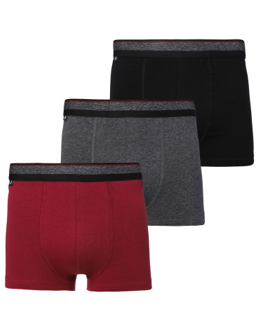 Bokserki męskie klasyczne w stylowych kolorach 3-pak