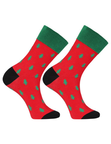 Kategorie produktów - Zestaw męskich skarpetek świątecznych w choinki 2-pak WIELOKOLOROWY - produkt 4