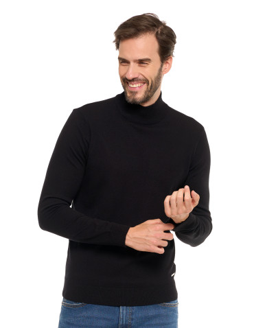 Męski sweter klasyczny z golfem  - produkt 2