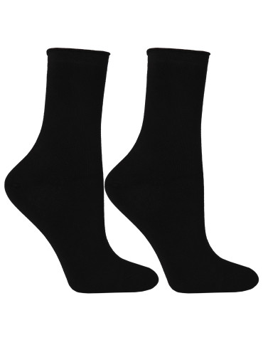 Damskie skarpetki długie z bezuciskowym ściągaczem 3-pak - produkt 2