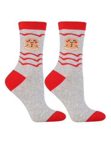 Zestaw damskich skarpetek z motywem piernika 3-pak - produkt 2