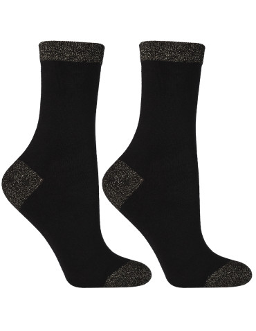 Skarpetki długie - Zestaw damkich skarpetek z motywem reniferów 3-pak WIELOKOLOROWY - produkt 5