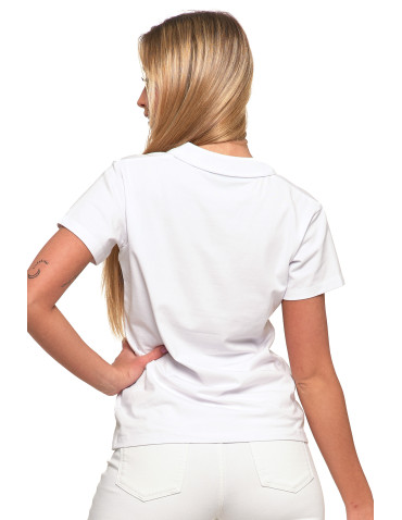 Polo - Koszulka polo damska Premium Line BIAŁY - produkt 6