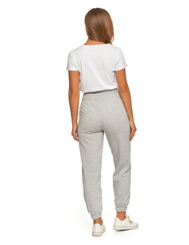 Damskie spodnie dresowe ocieplane joggery z wysokim stanem  - produkt 2